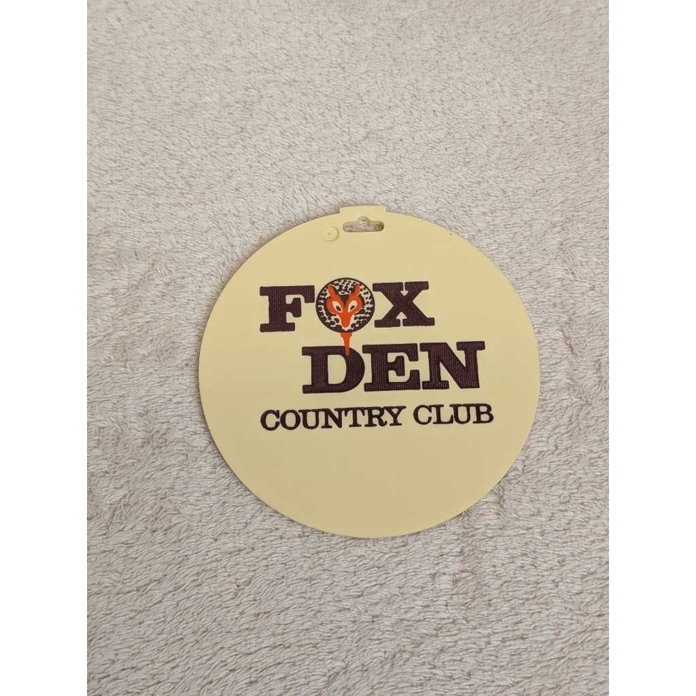 Fox Den Country Club Golf Tournament Bag Tag Great Smoky Mountain Boy Scout
